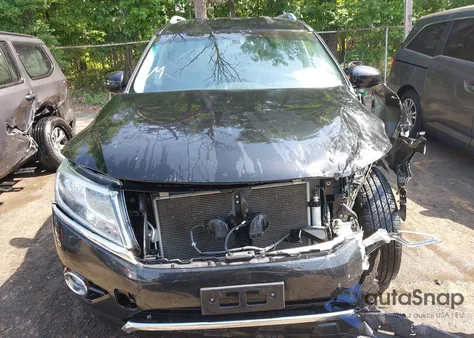 2015 Nissan Pathfinder Sl из США, поврежденный, VIN 5N1AR2MM7FC707876